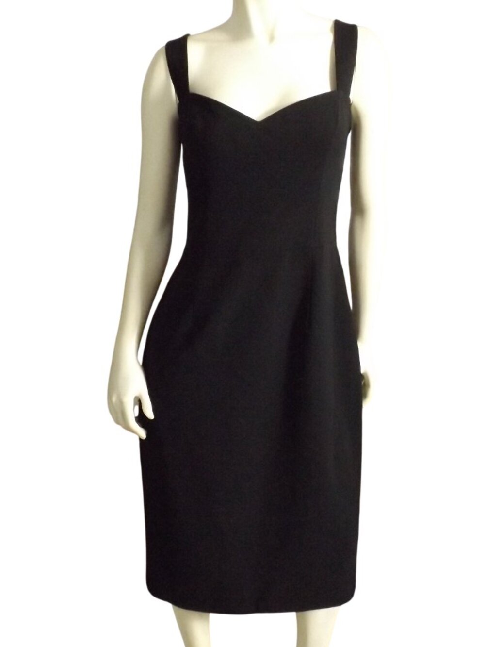 DRESS THE POPULATION Dress, XL, Black, Nicole, Wide straps, Zipper, Back vent
